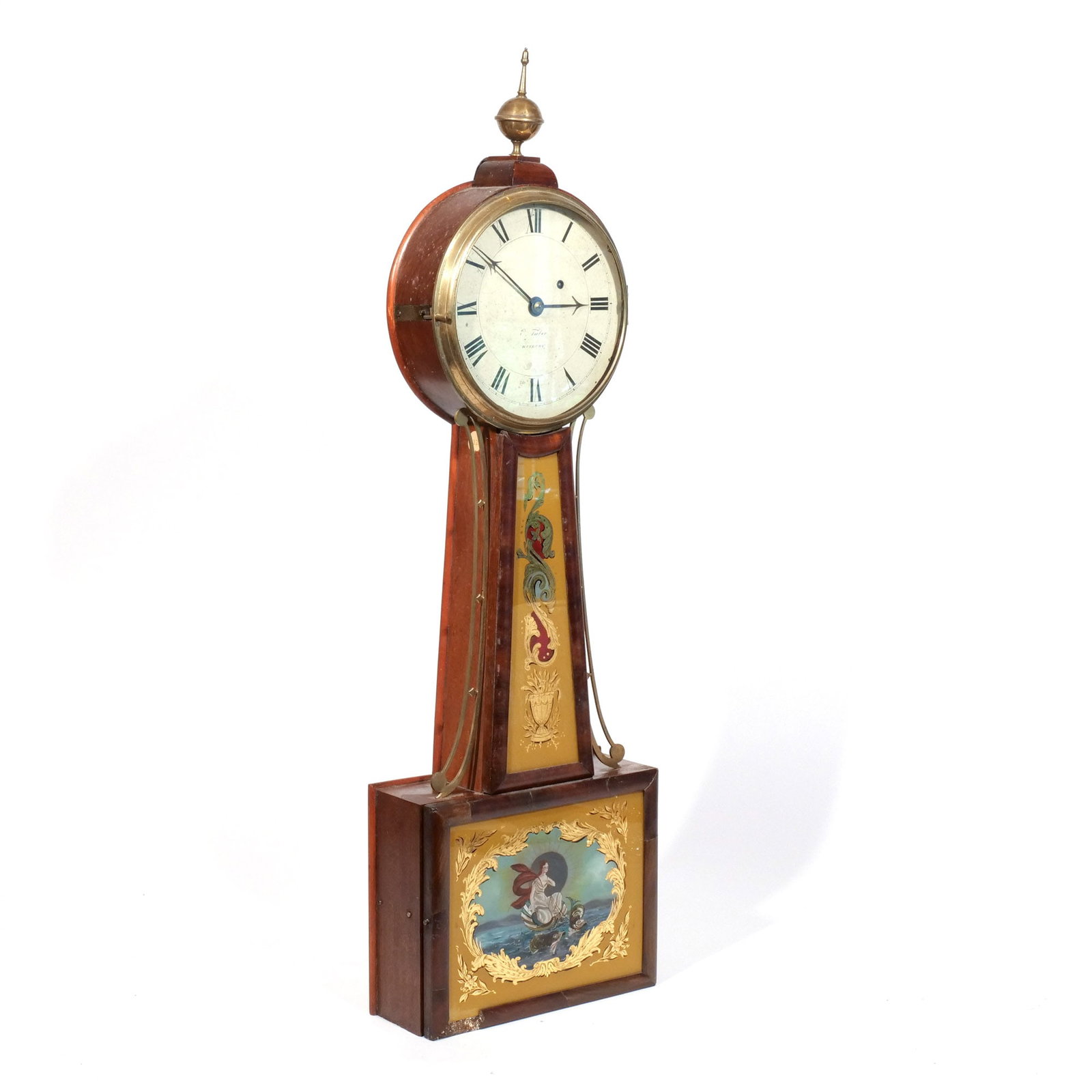 ELNATHAN TABER BANJO CLOCK - 4