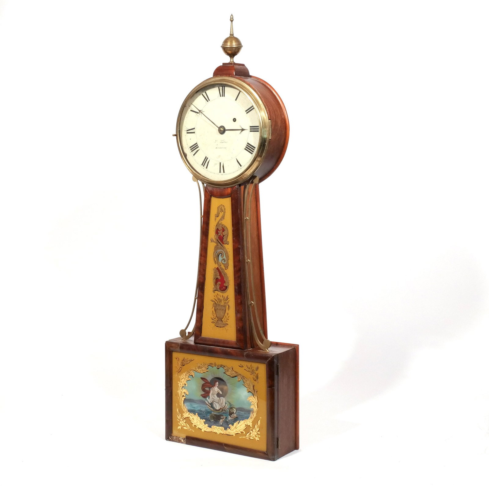 ELNATHAN TABER BANJO CLOCK - 5