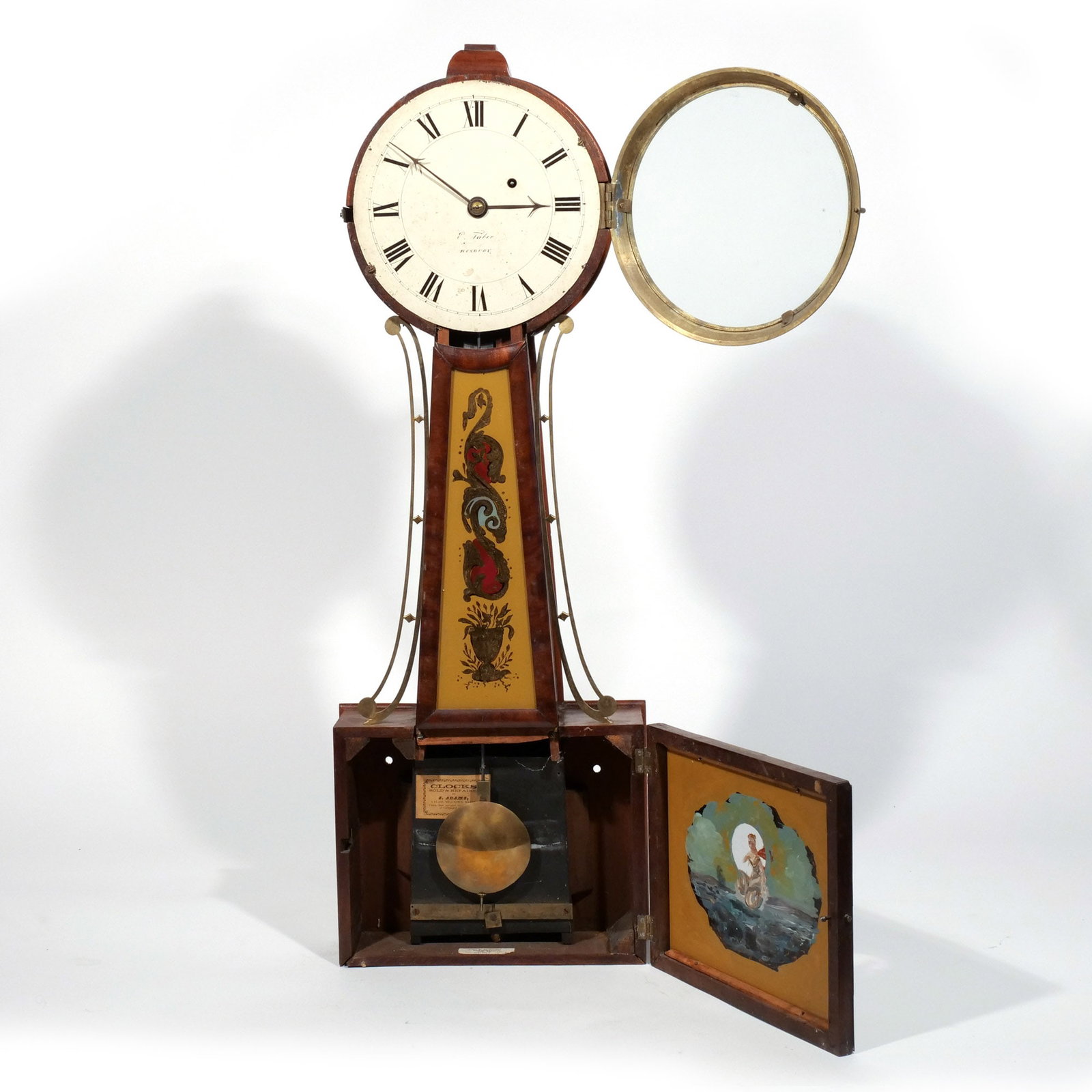 ELNATHAN TABER BANJO CLOCK - 7