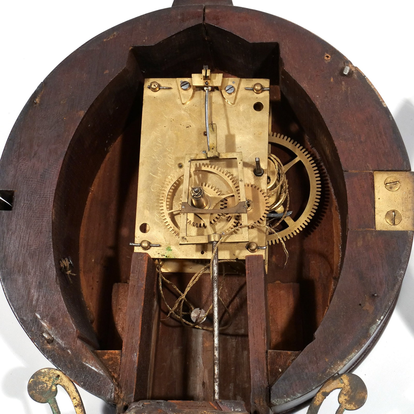 ELNATHAN TABER CLASSICAL BANJO CLOCK - 18