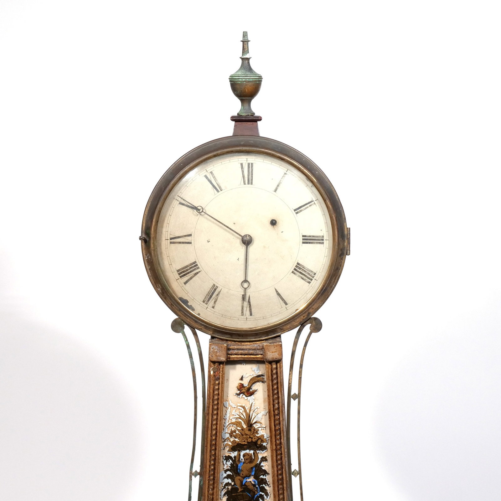 ELNATHAN TABER CLASSICAL BANJO CLOCK - 3