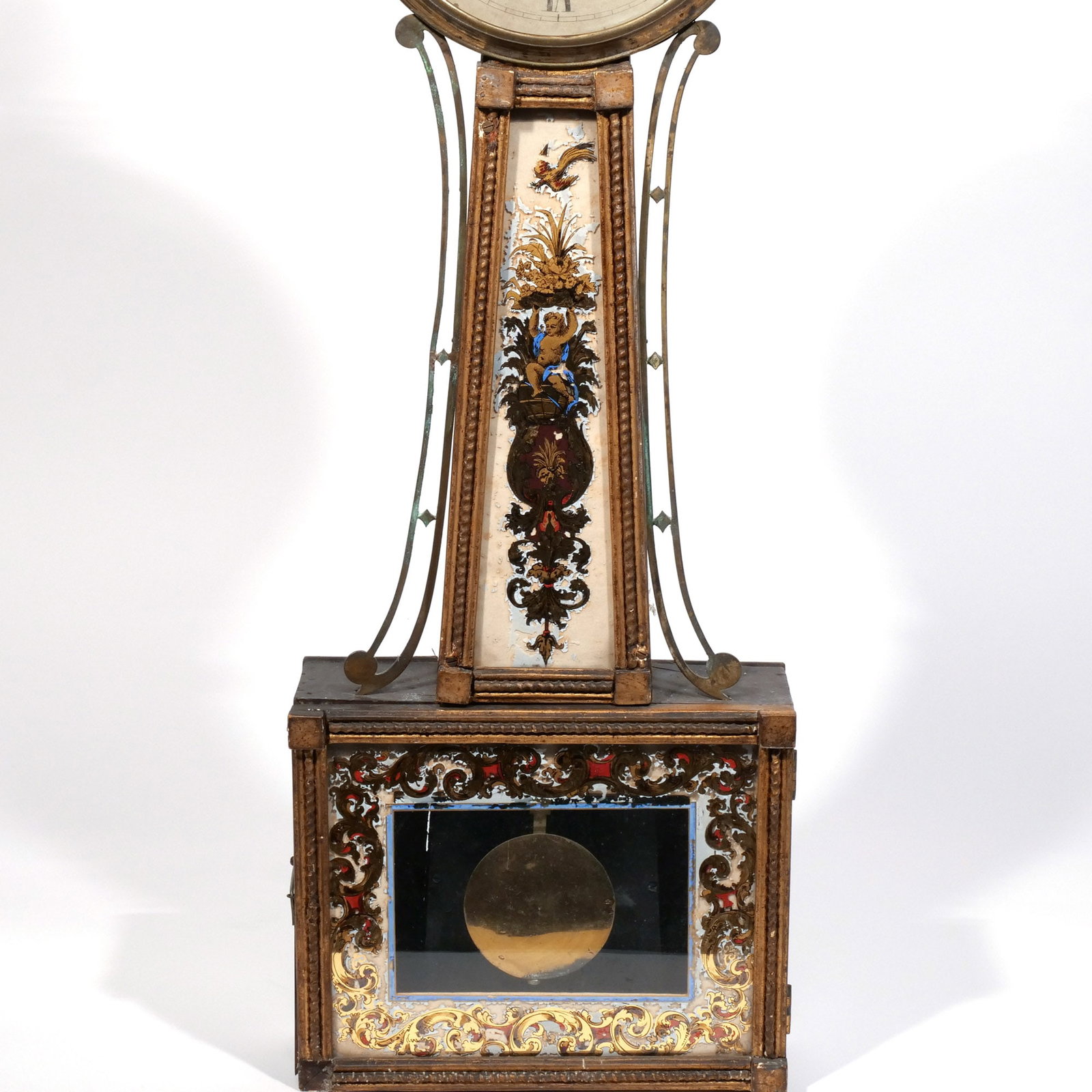 ELNATHAN TABER CLASSICAL BANJO CLOCK - 4