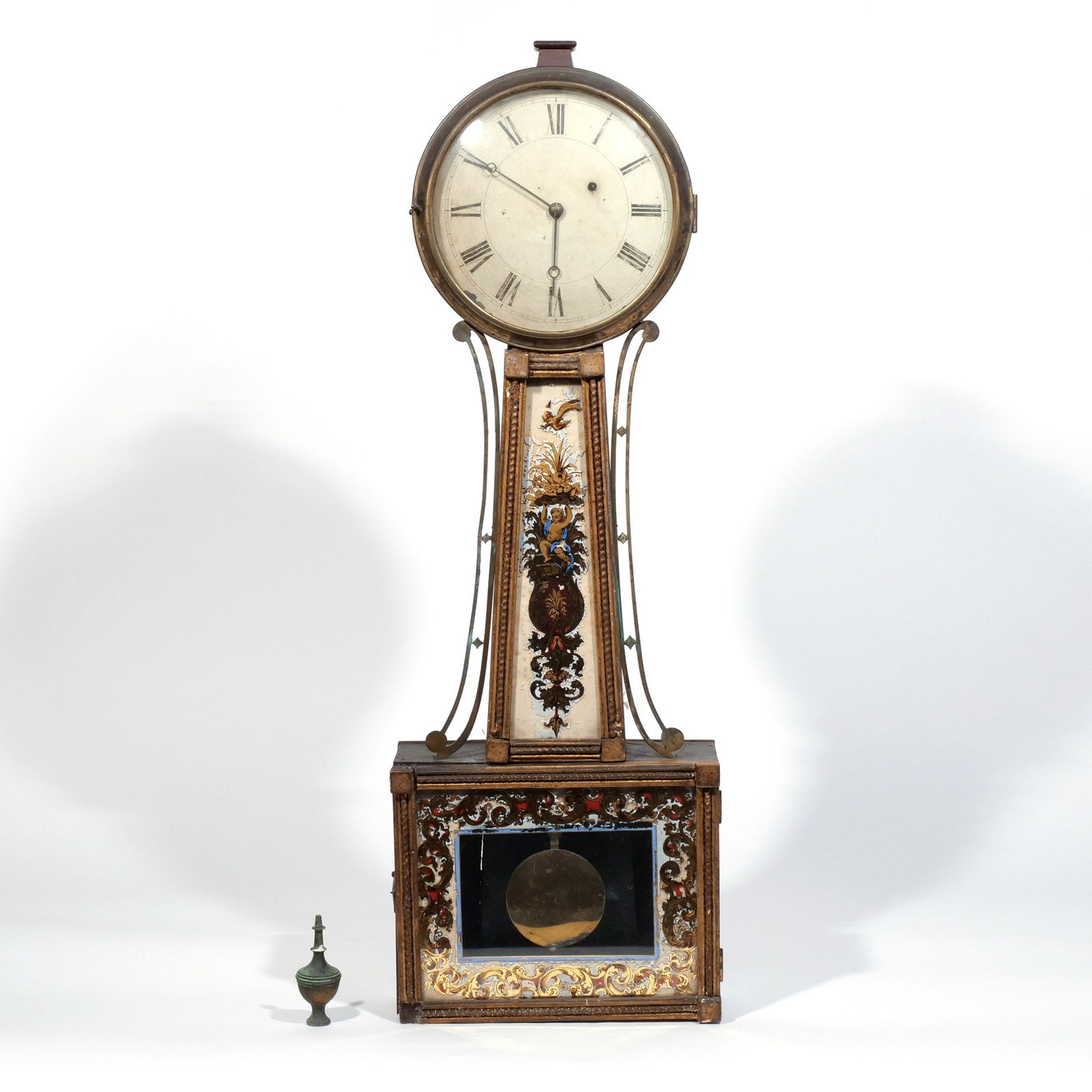 ELNATHAN TABER CLASSICAL BANJO CLOCK - 6