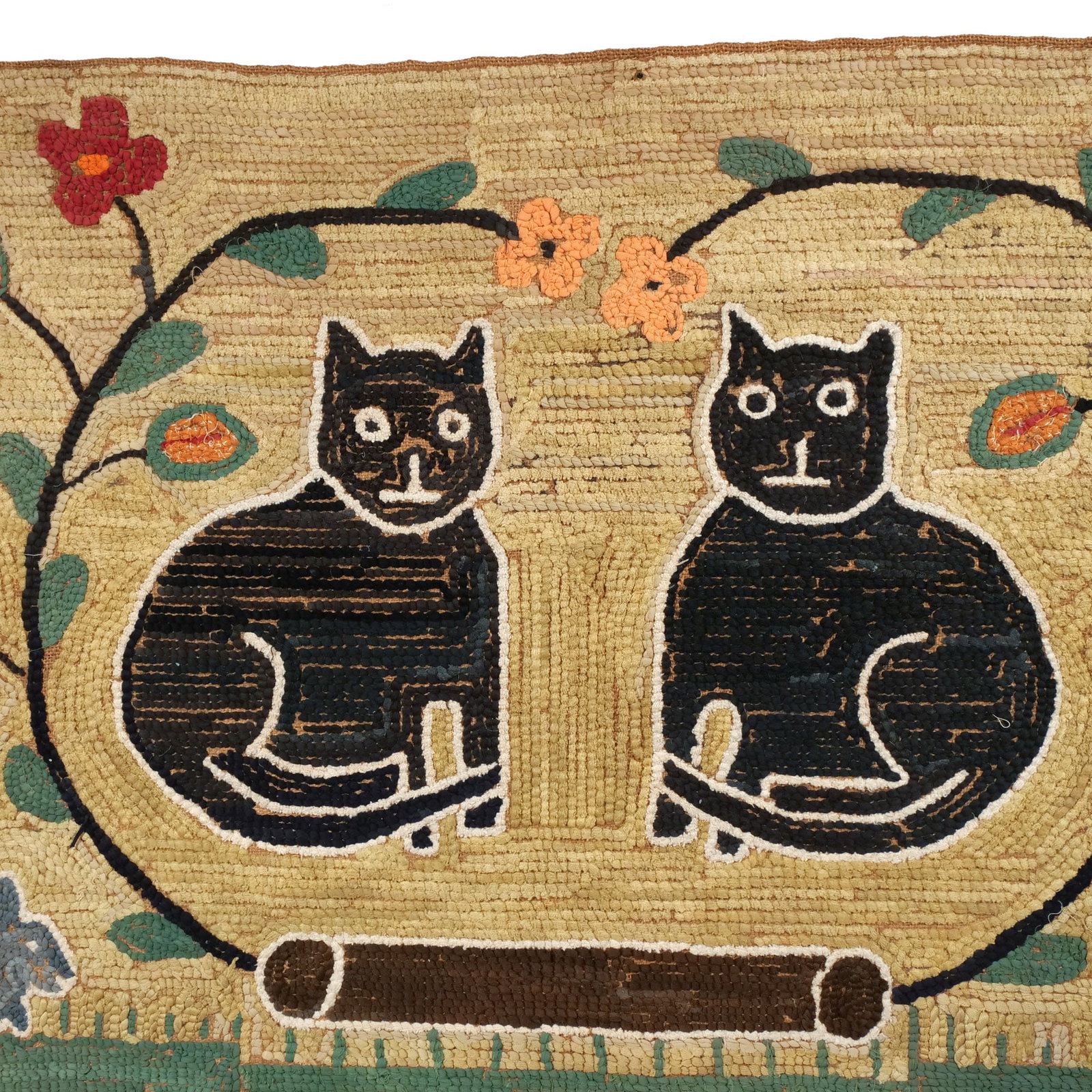 MENNONITE HOOKED RUG - 10