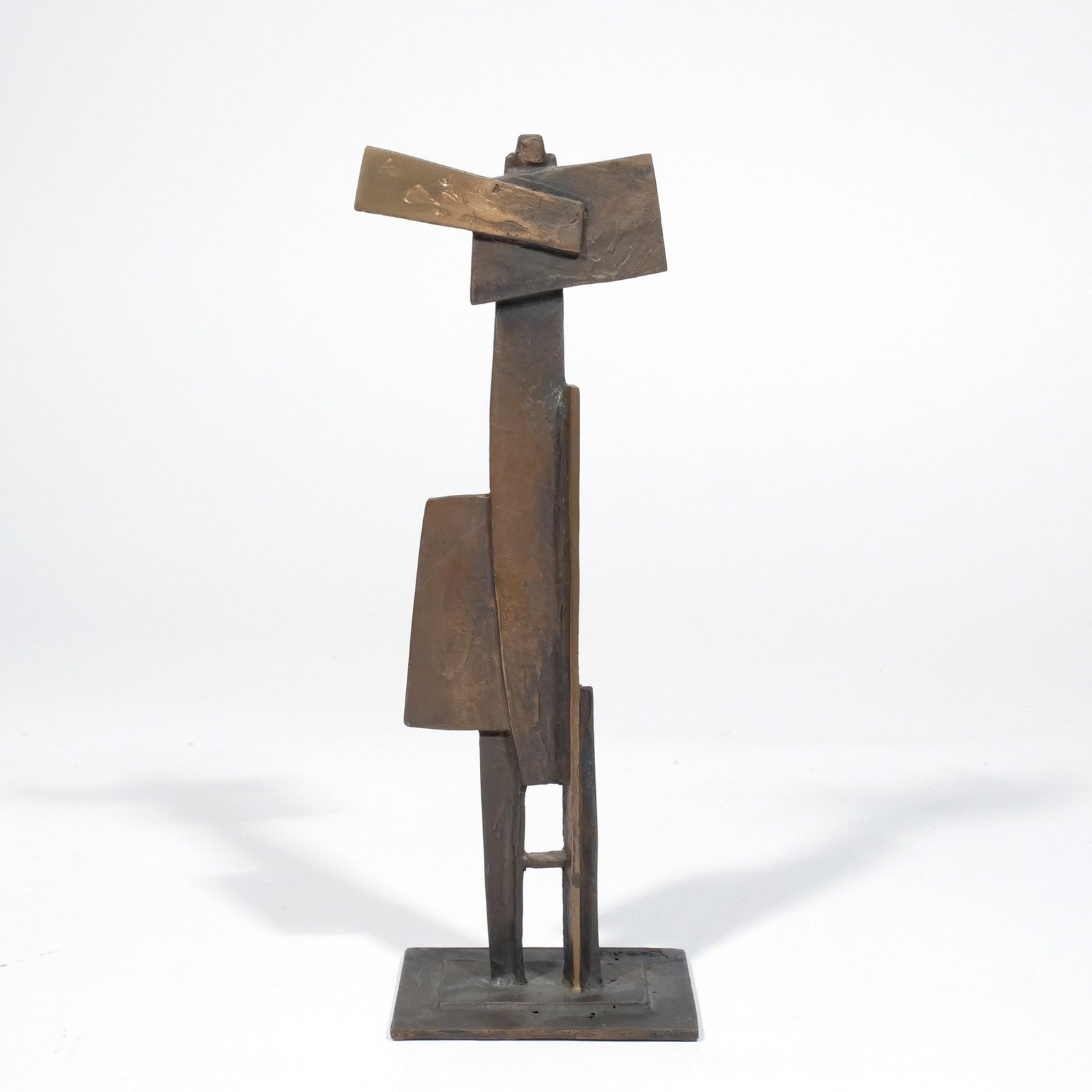 MORRIS BROSE (Polish, 1914-2000): Untitled Bronze h. 8-1/4 in. Signed lower left on base Provenance: The estate of a noted architect and bibliophile, Rye, NY [In Situ Item] This item will not be on display in our saleroom during our p