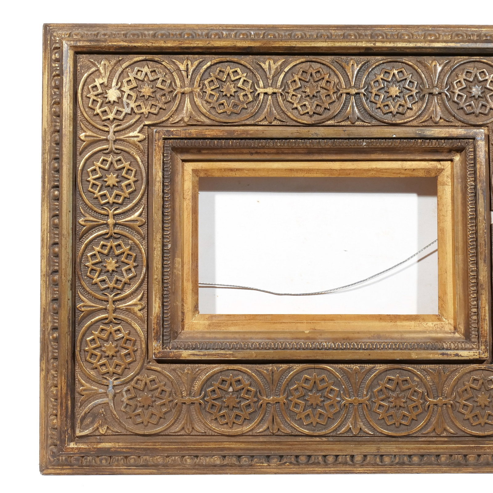 (2pc) FINE ANTIQUE GILT FRAMES - 7