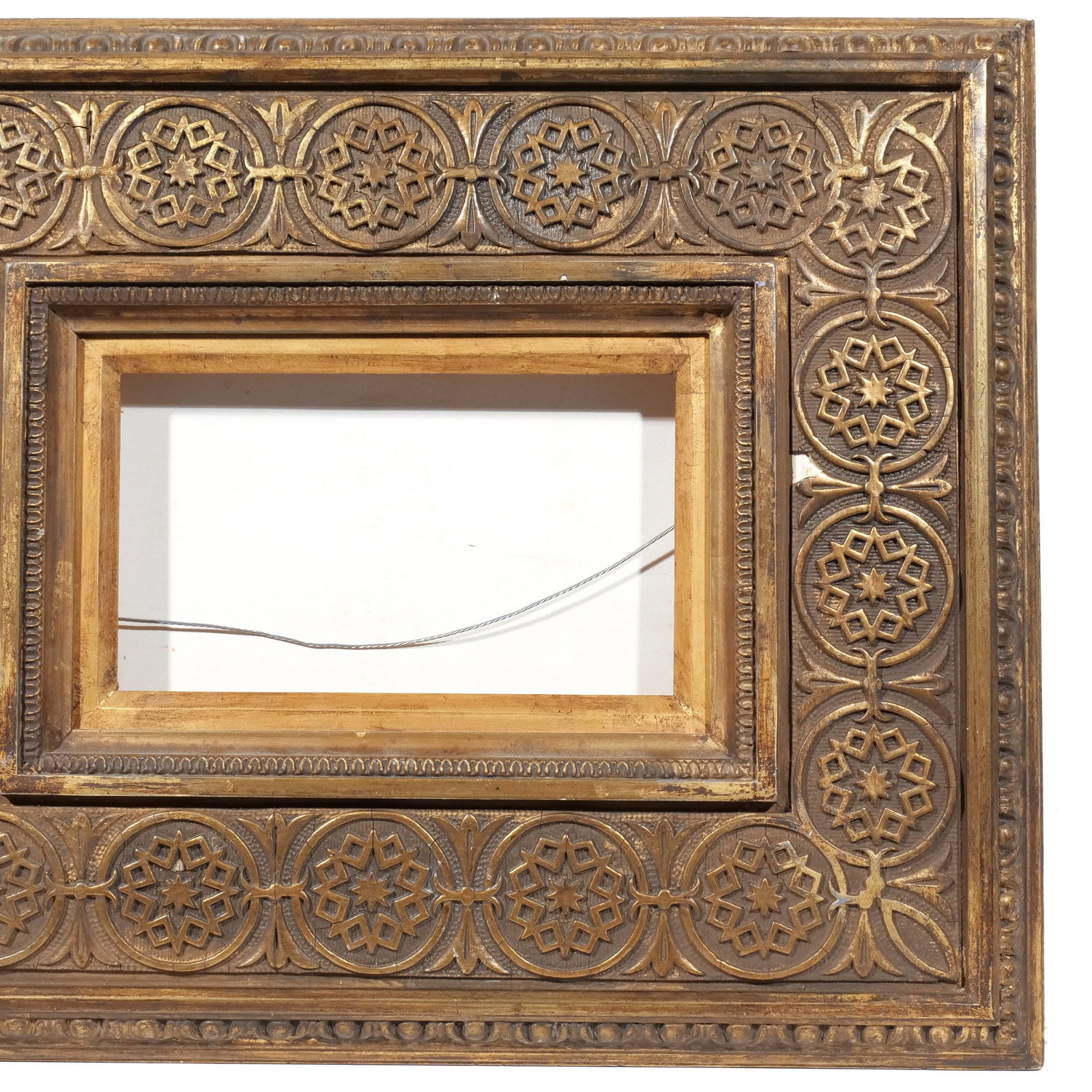 (2pc) FINE ANTIQUE GILT FRAMES - 8