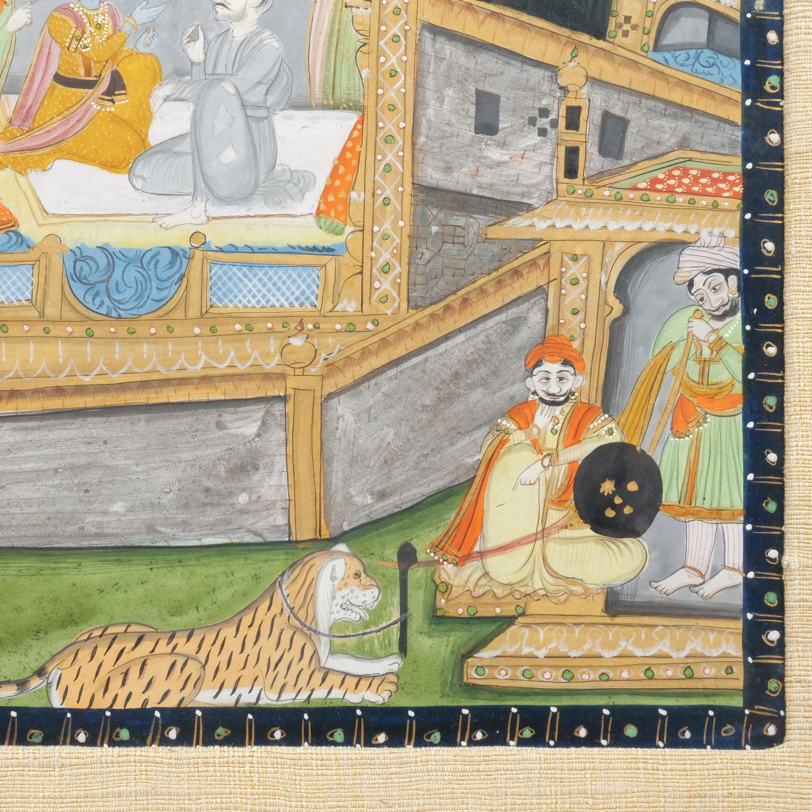 (2pc) INDIAN MANUSCRIPT ILLUSTRATIONS - 7
