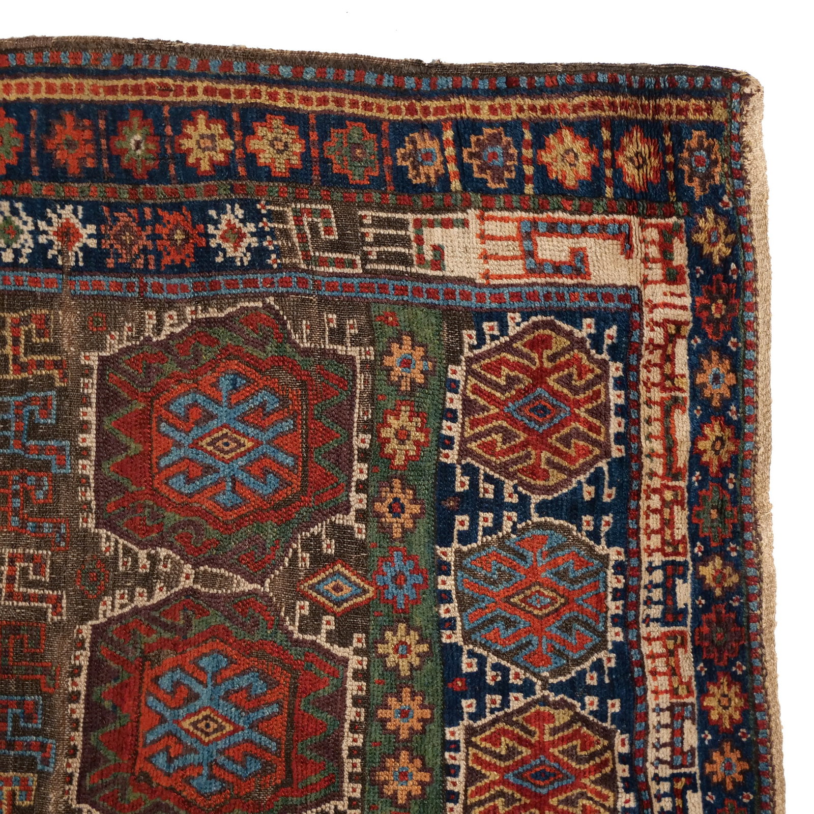 FINE KURDISH TRIBAL RUG - 4