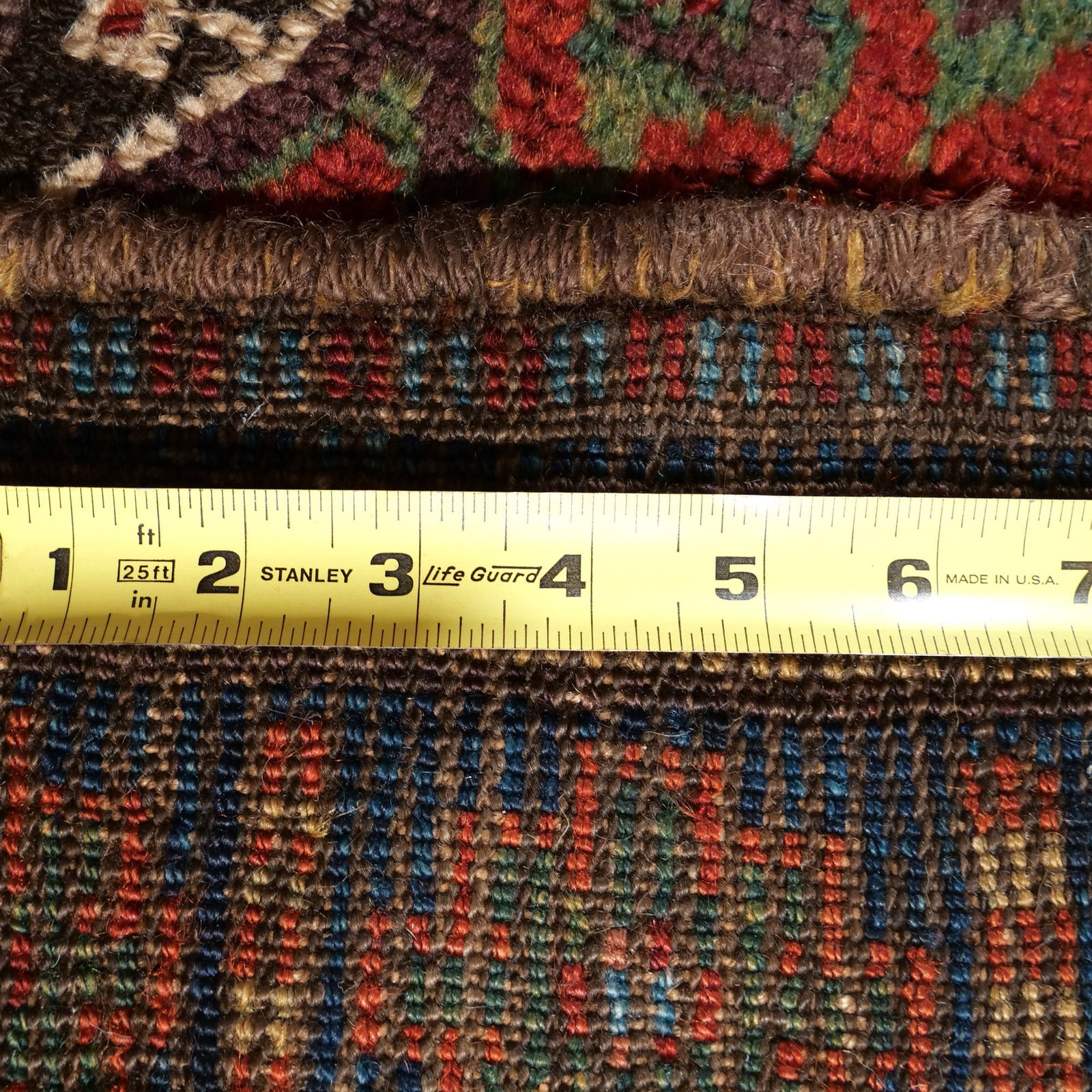 FINE KURDISH TRIBAL RUG - 7