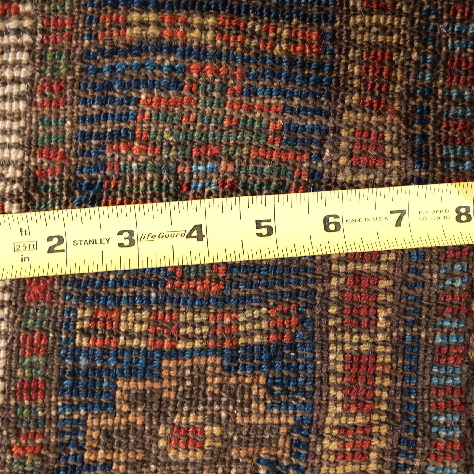 FINE KURDISH TRIBAL RUG - 8