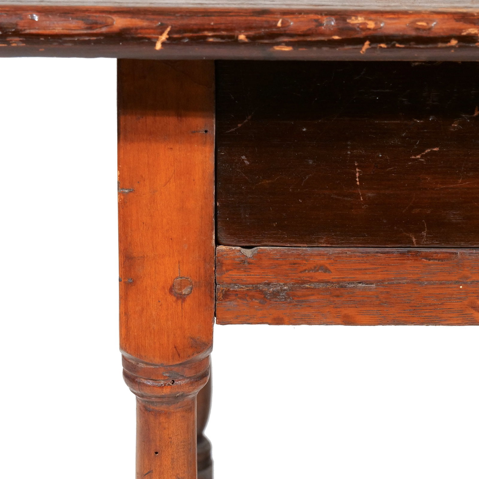 SMALL MAPLE & PINE TAVERN TABLE - 13