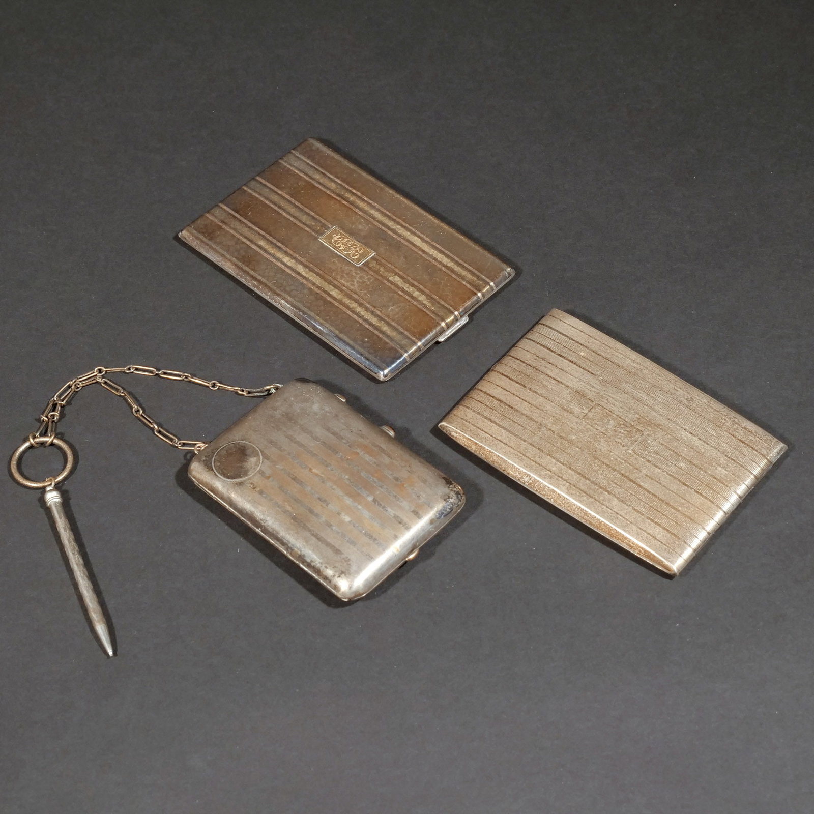 (11pc) MISC. STERLING SILVER DRESSING ITEMS - 7