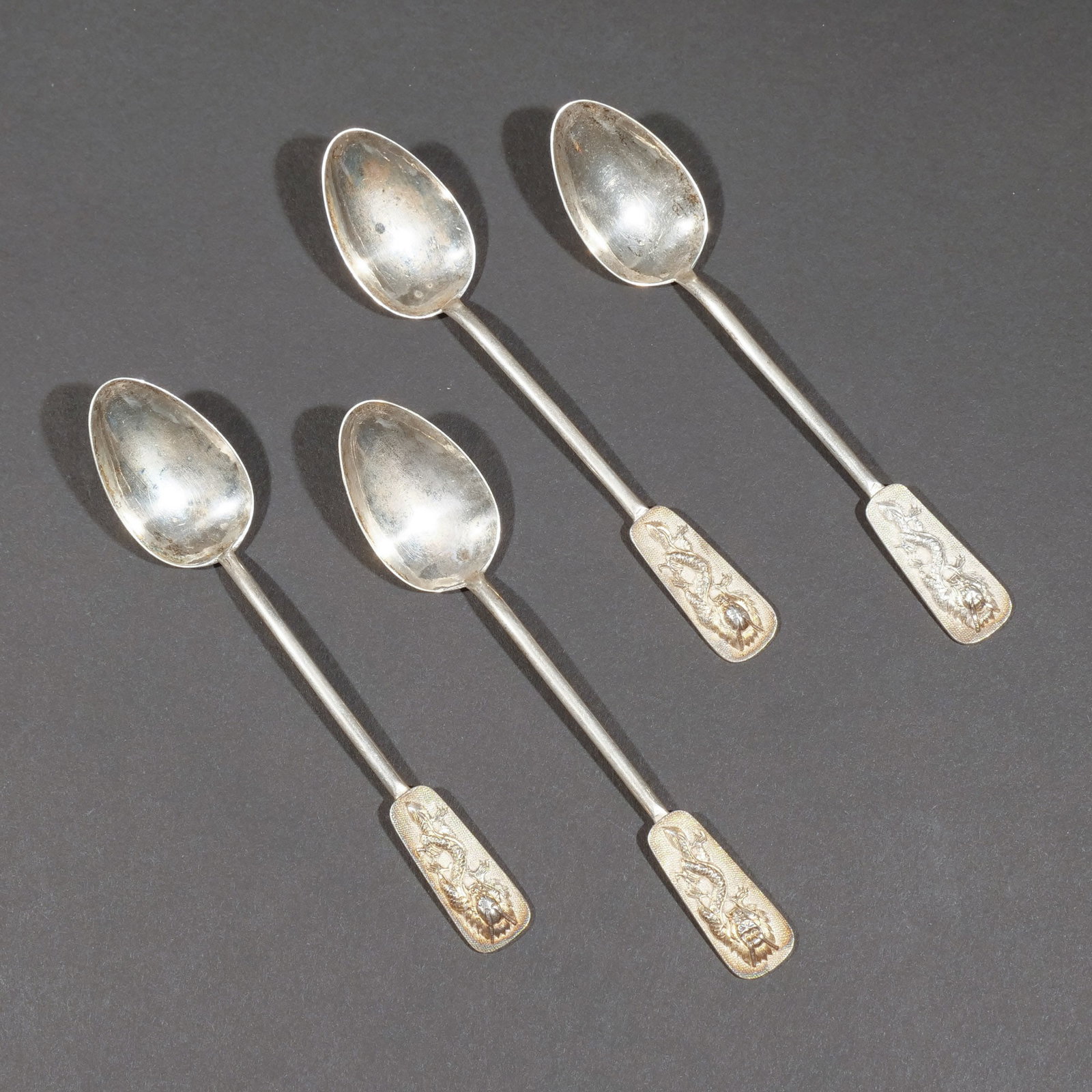 (12pc) MISC. SMALL CHINESE EXPORT SILVER - 10