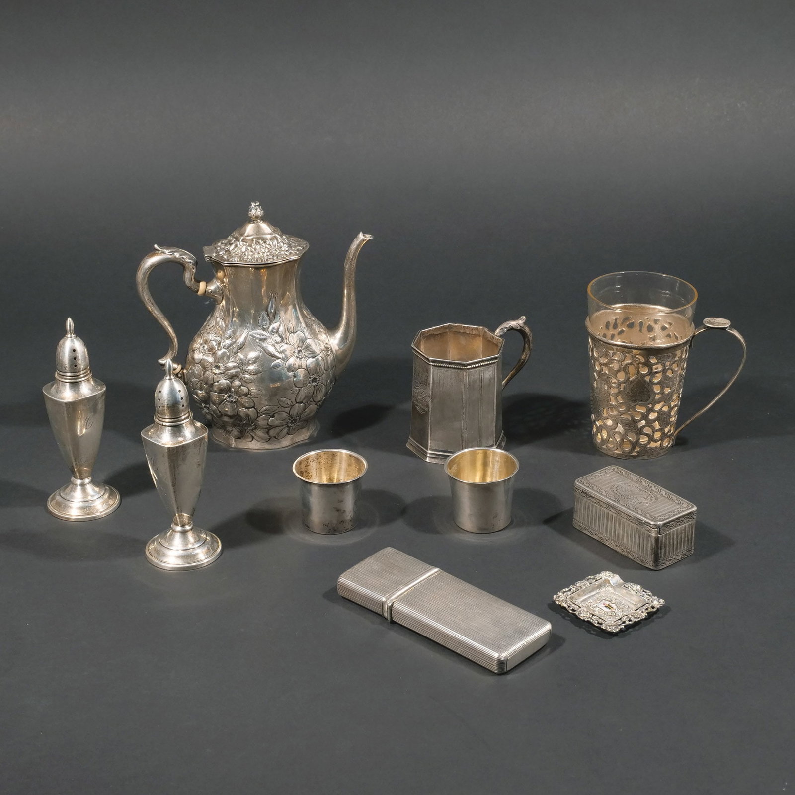 (10pc) MISC. GROUP of SILVER (1 of 17)