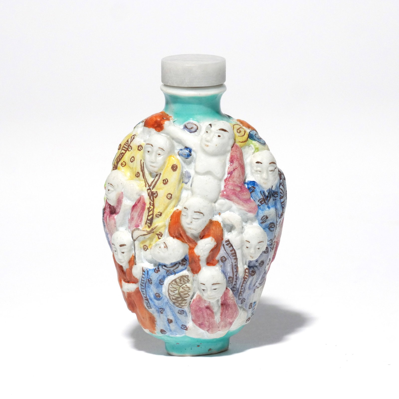 (4pc) CHINESE SNUFF BOTTLES - 9