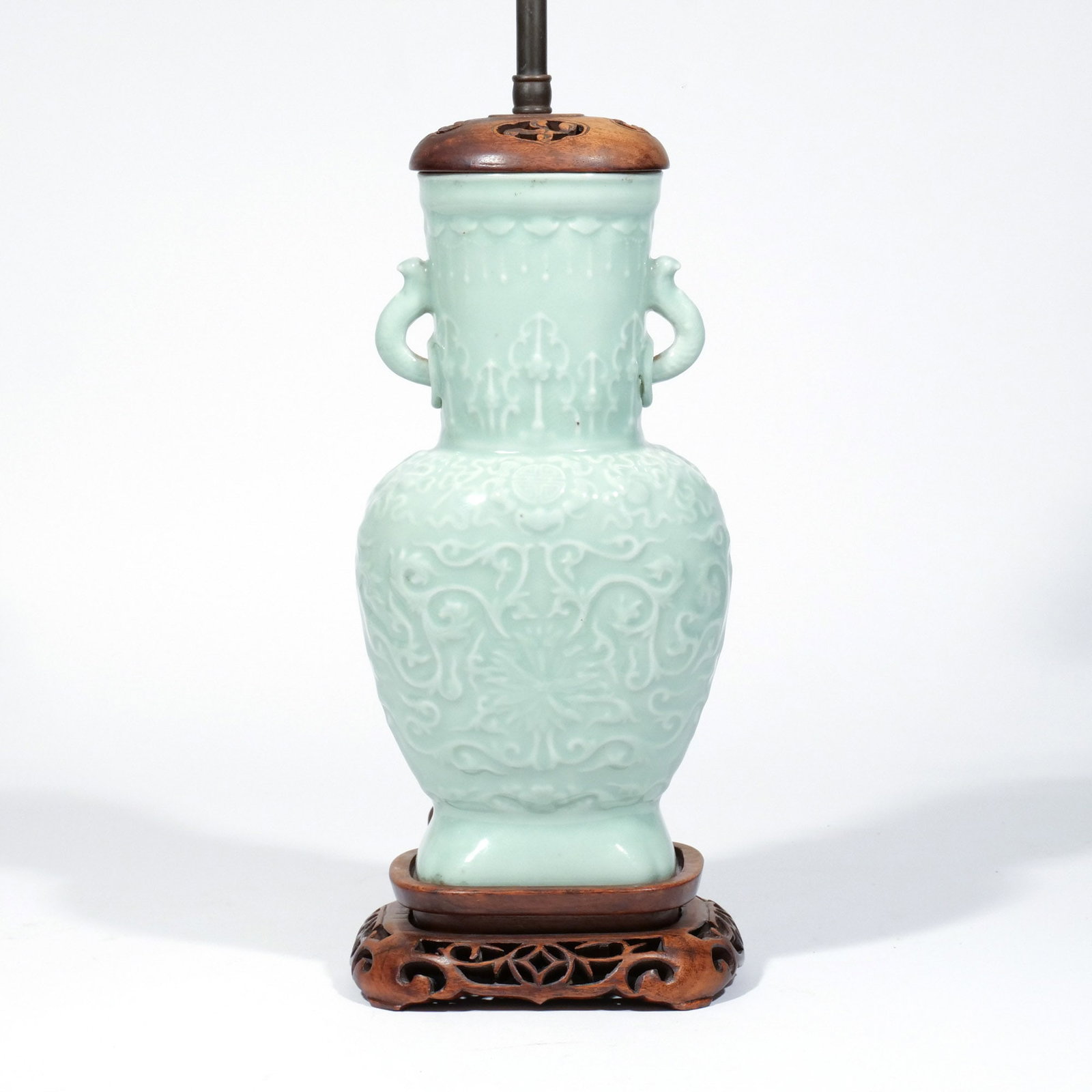 CHINESE CELADON PORCELAIN VASE (1 of 13)