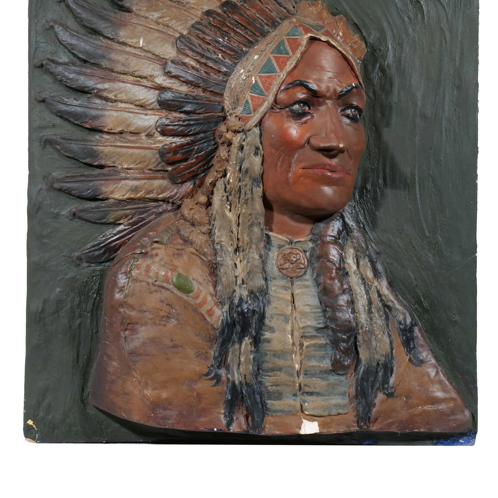 (2pc) NATIVE AMERICAN SUBJECT WALL ART - 4