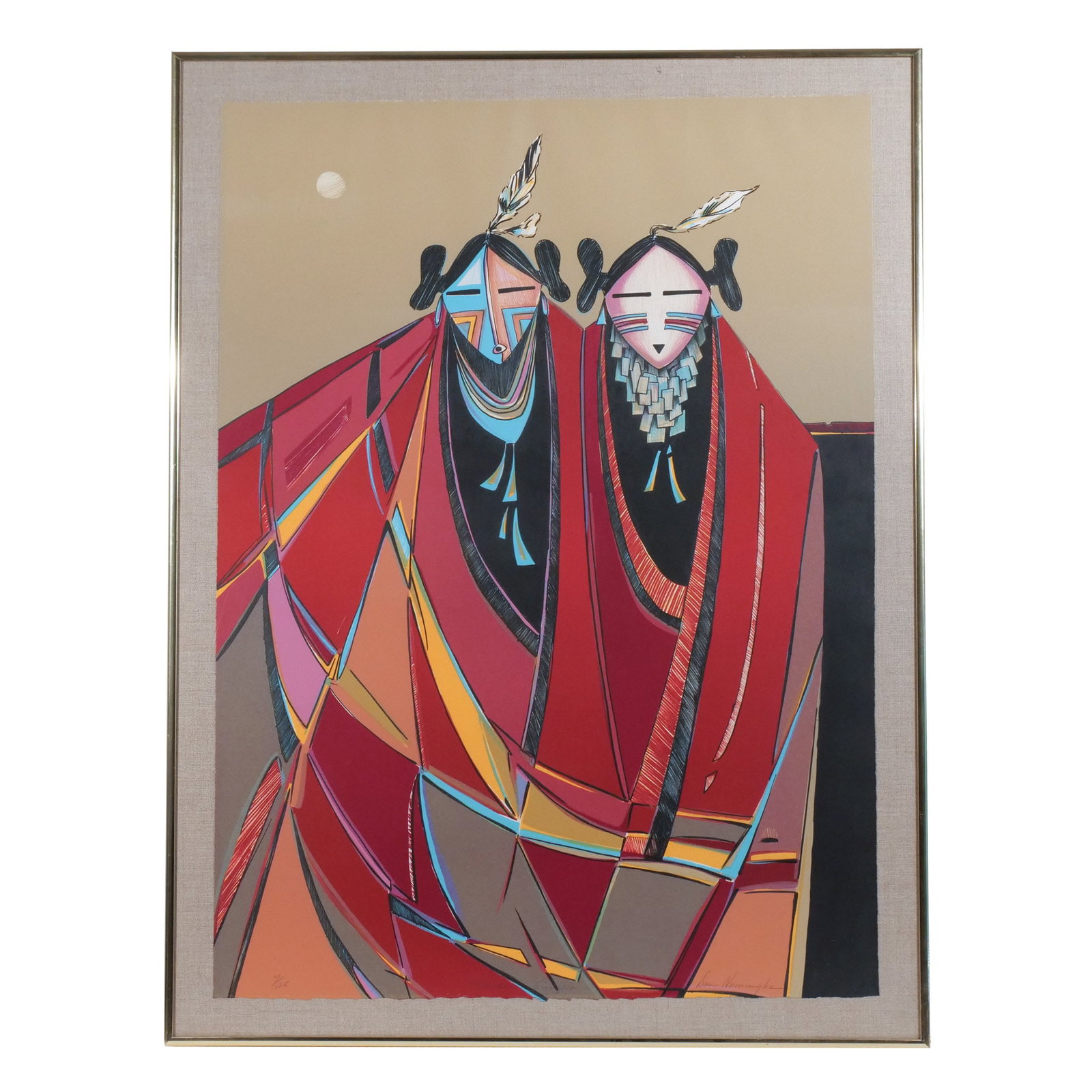 DAN NAMINGHA (Native American, b.1950) - 2