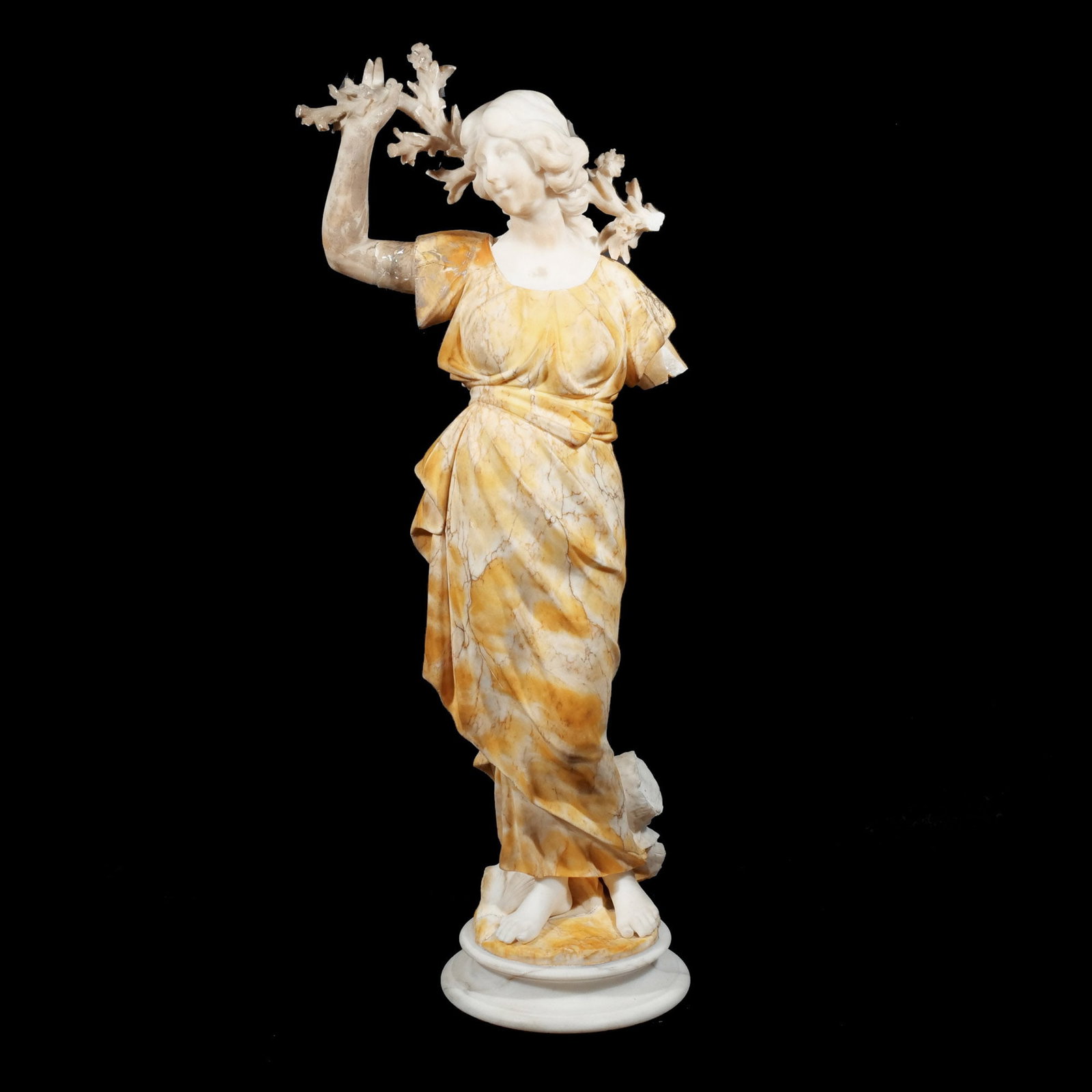 ITALIAN FIGURE of a CLASSICAL FEMALE (1 of 18)