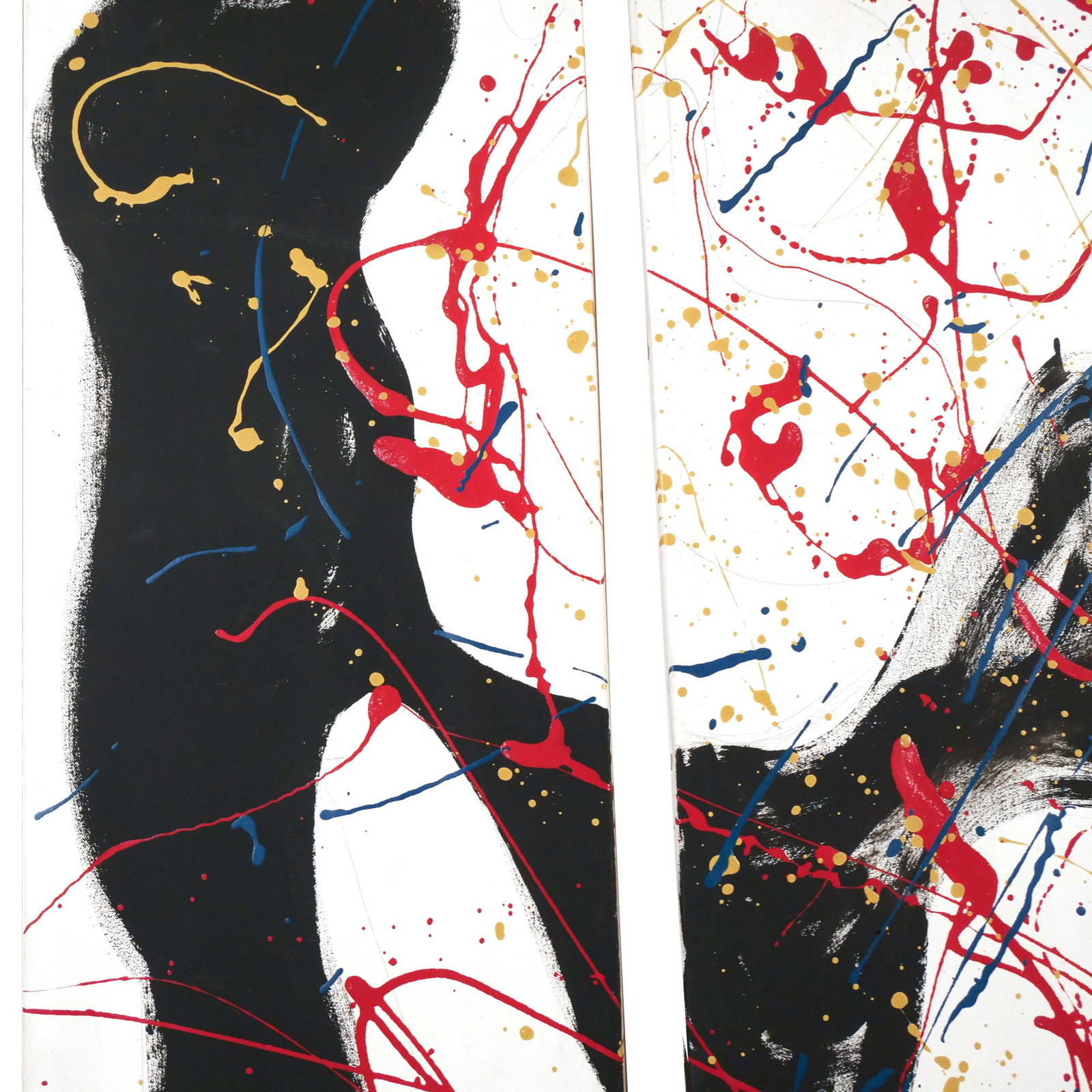 JACKSON POLLACK SCHOOL TRIPTYCH - 11