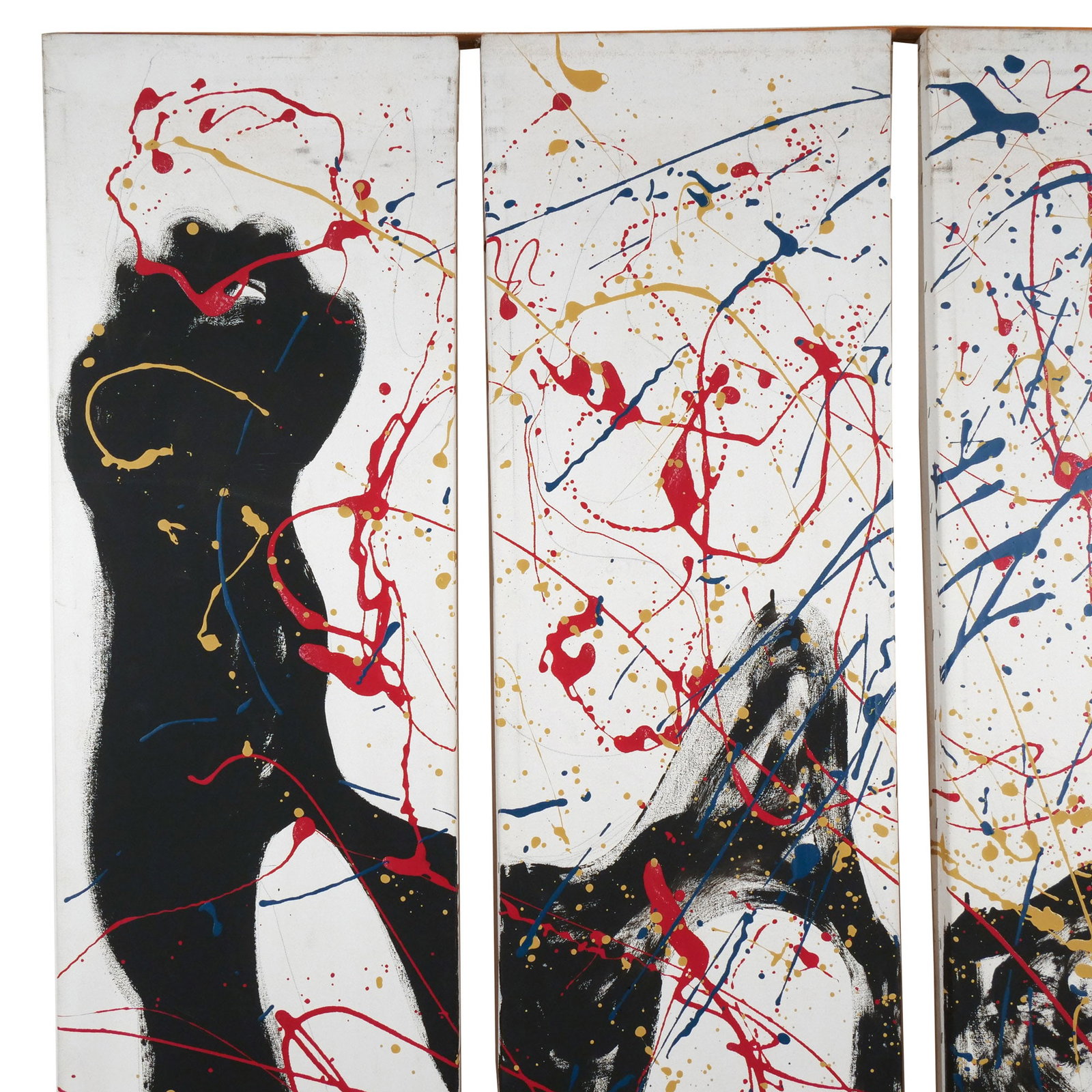 JACKSON POLLACK SCHOOL TRIPTYCH - 2
