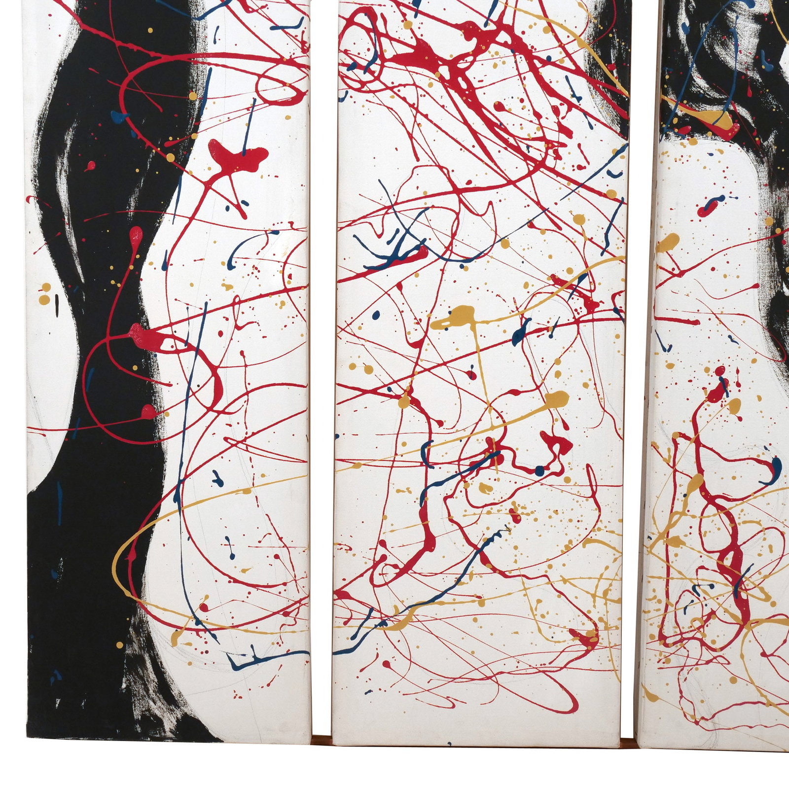 JACKSON POLLACK SCHOOL TRIPTYCH - 5