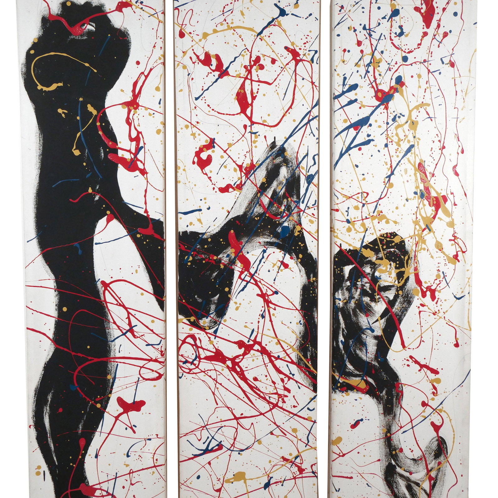 JACKSON POLLACK SCHOOL TRIPTYCH - 7