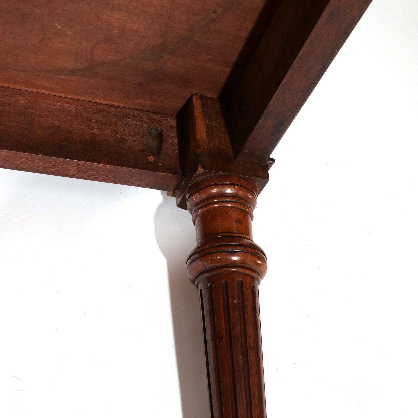 AMERICAN OAK SQUARE DINING TABLE - 11