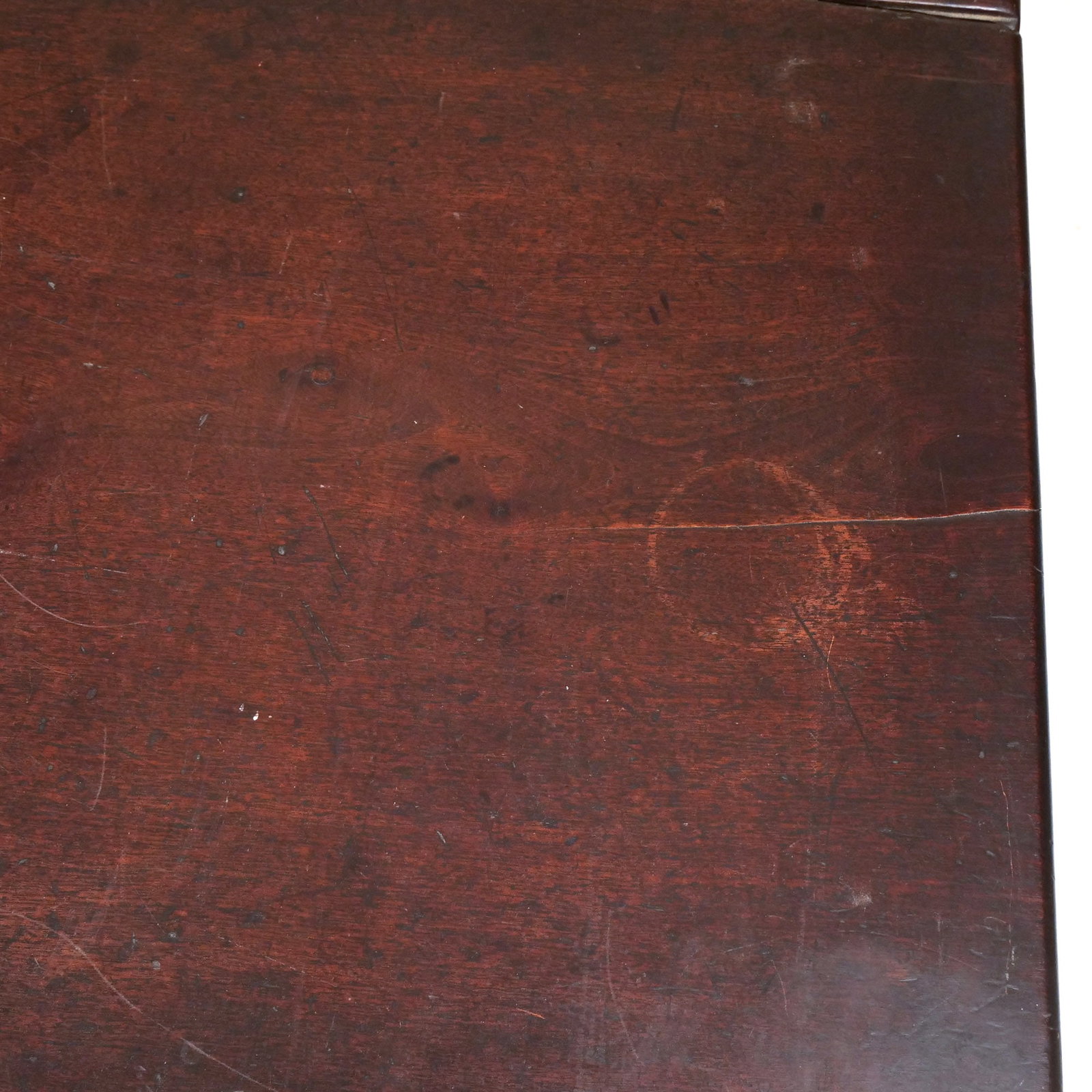 QUEEN ANNE WALNUT DROP-SIDE TABLE - 9