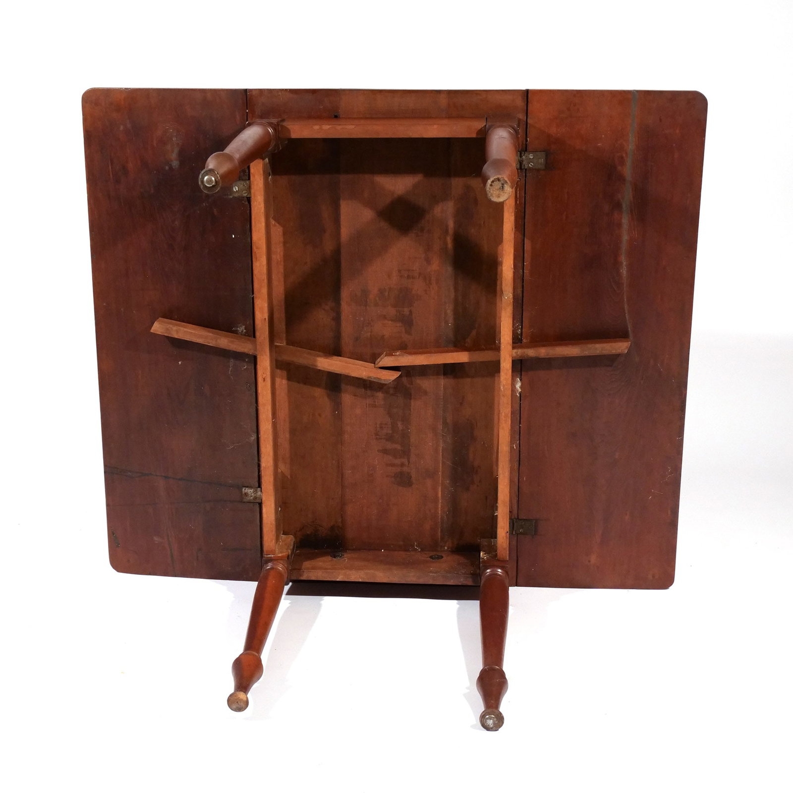 AMERICAN CHERRY & MAPLE DROP SIDE TABLE - 5