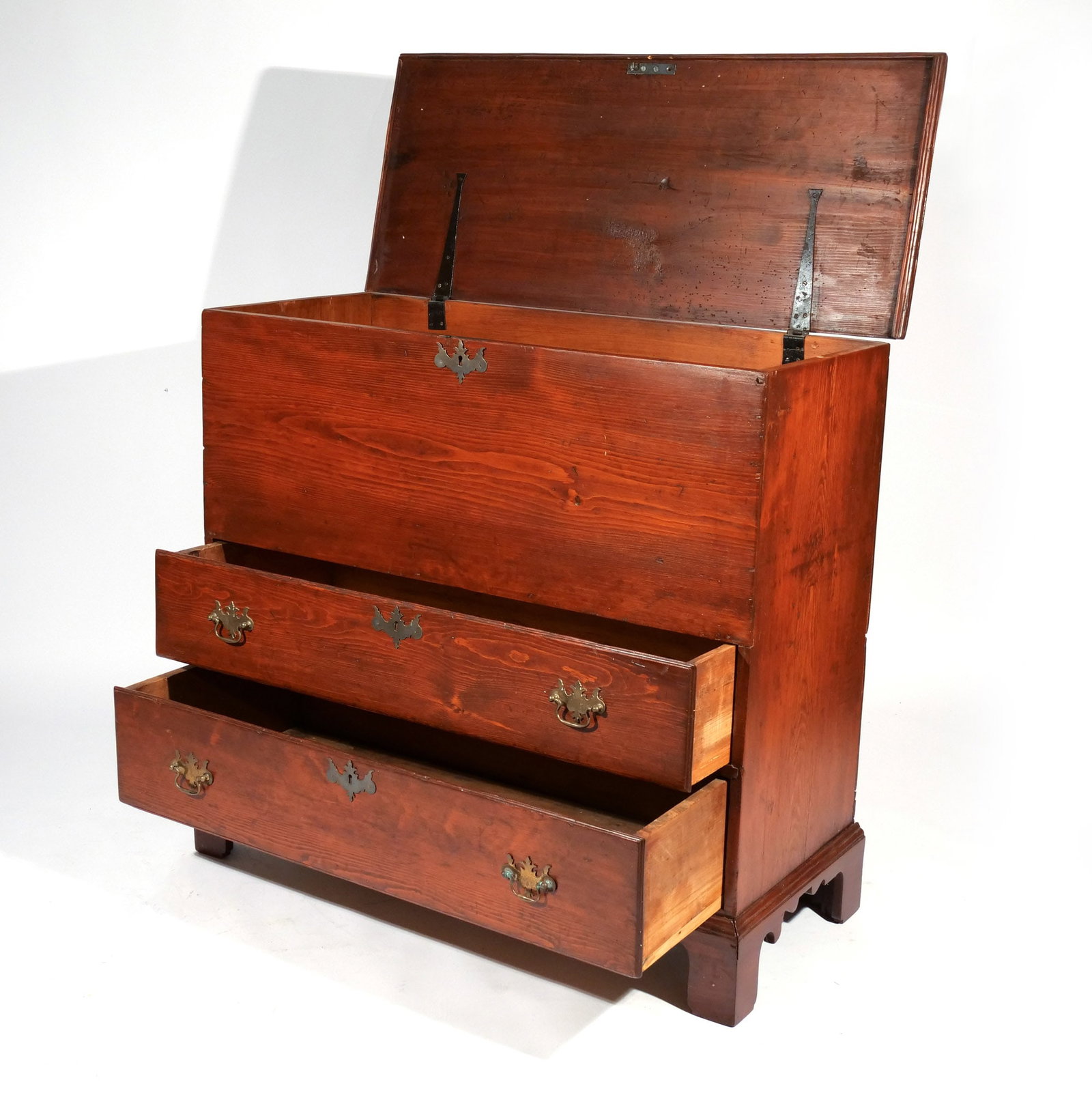 AMERICAN PINE MULE CHEST - 5