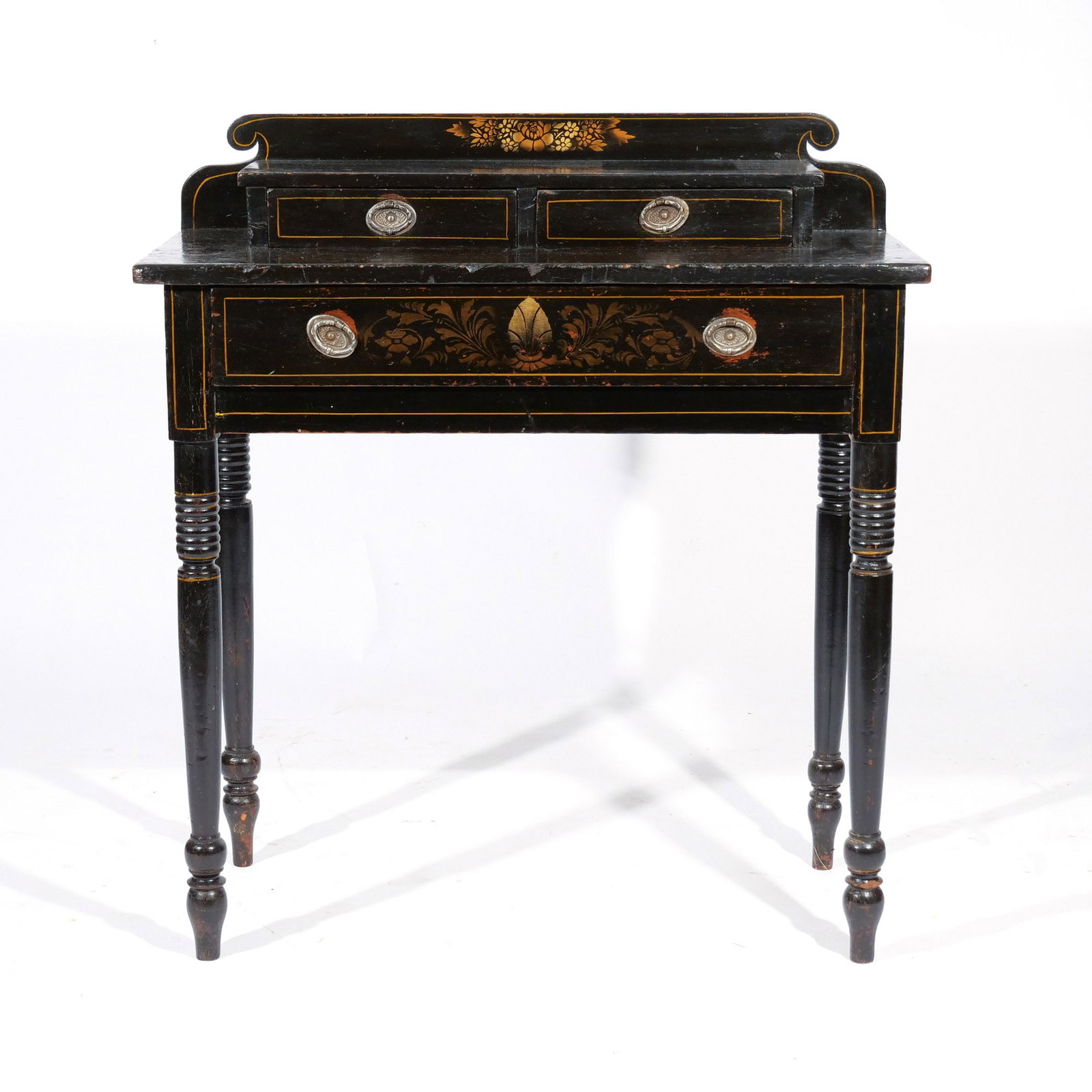 PAINTED & STENCILED DRESSING TABLE - 2