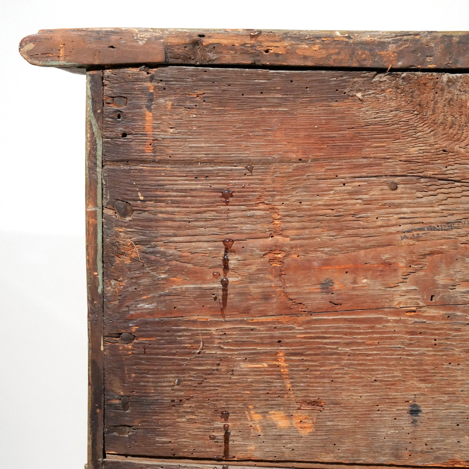 18THC. CONTINENTAL PAINT-DECORATED COMMODE - 14