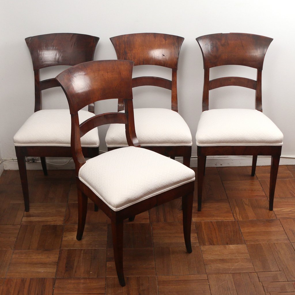 (4pc) BIEDERMEIER SIDE CHAIRS (1 of 4)