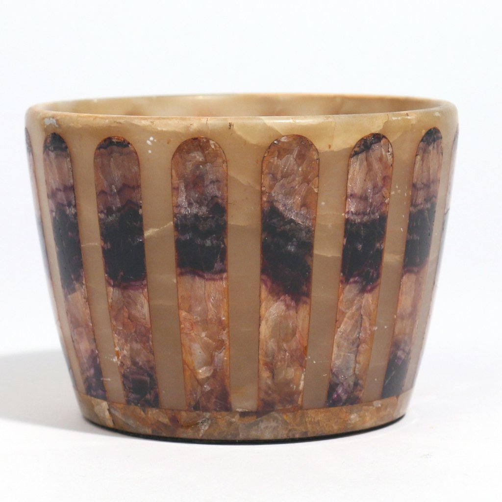 DERBYSHIRE SPAR BLUE-JOHN DESK CUP (1 of 4)