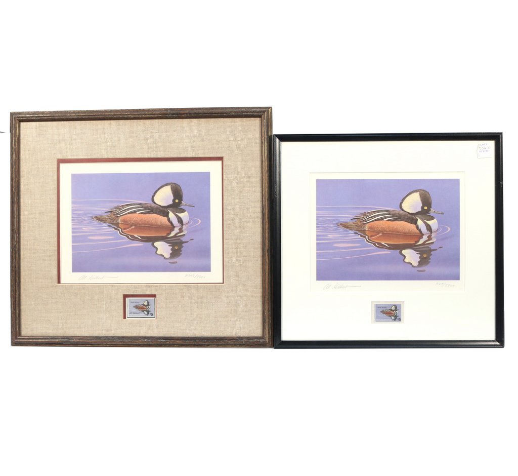 (8pc) FEDERAL DUCK STAMP PRINTS (1959-1979) (1 of 5)