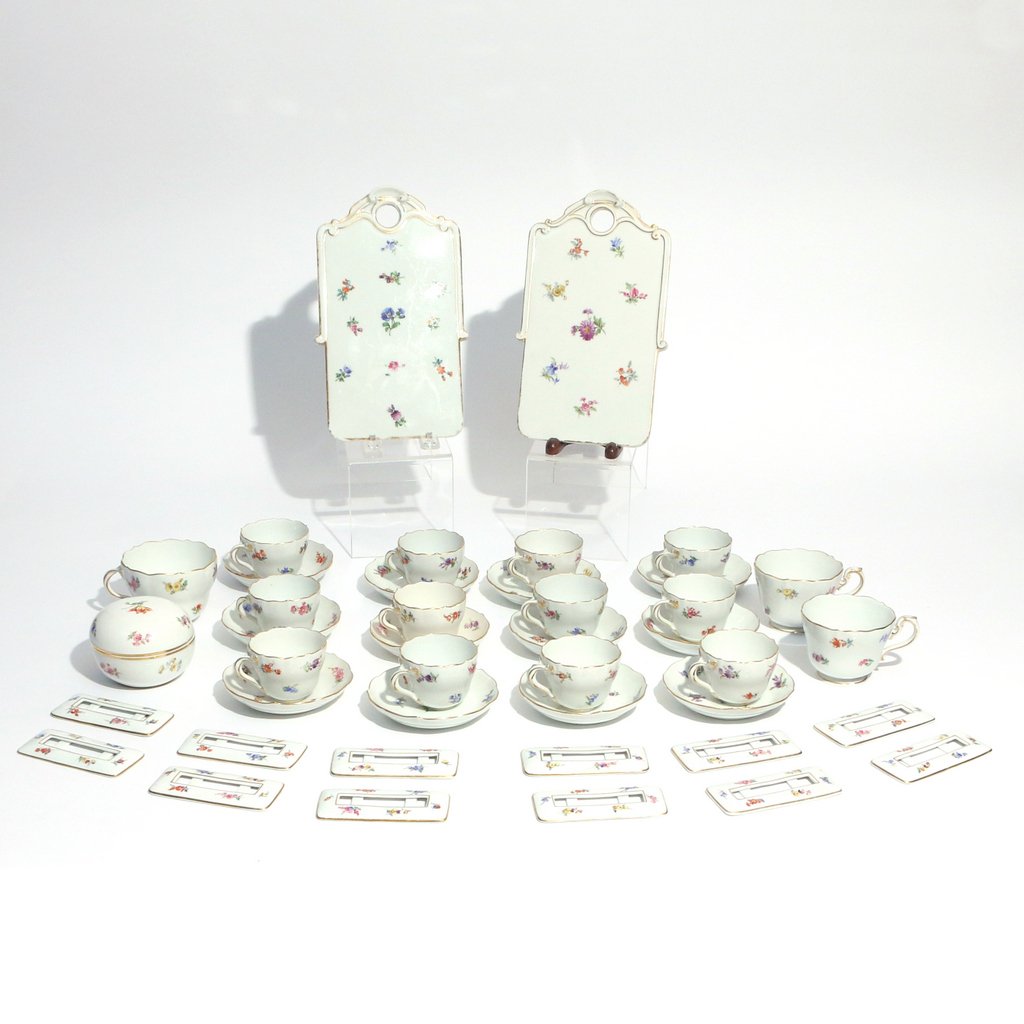 (42pc) MISC. MEISSEN PORCELAIN (1 of 2)