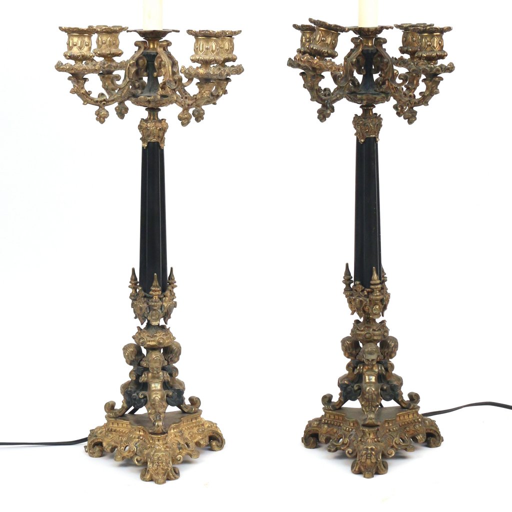 PAIR CHARLES X CANDELABRA (1 of 9)