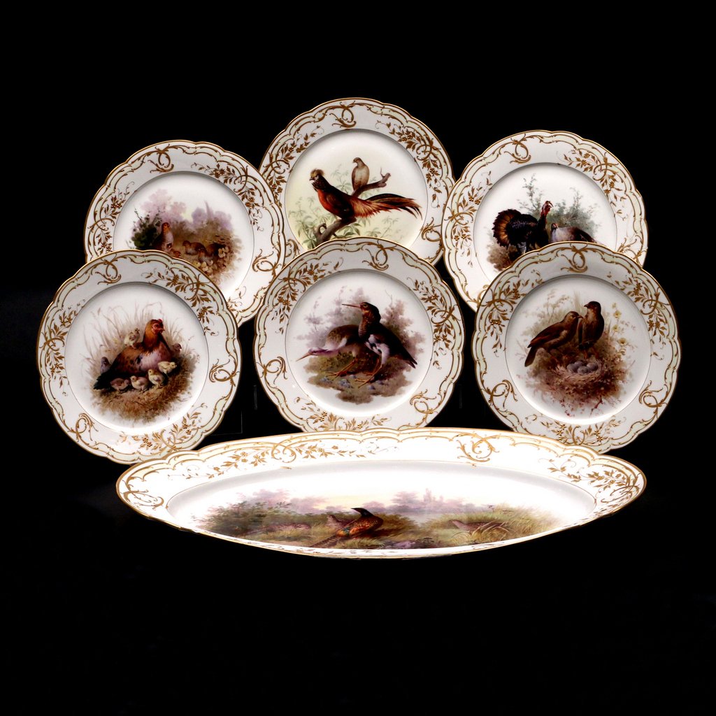 (7pc) KPM CHINA GAME SET (1 of 10)