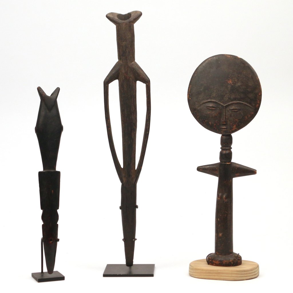 (3pc) AFRICAN FLUTES & DOLL (1 of 5)