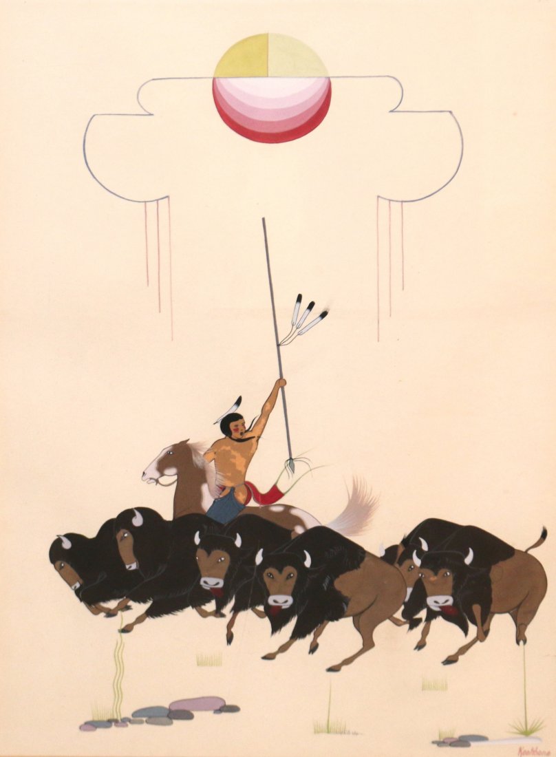 GEORGE KEAHBONE (American, b. 1916) (1 of 1)