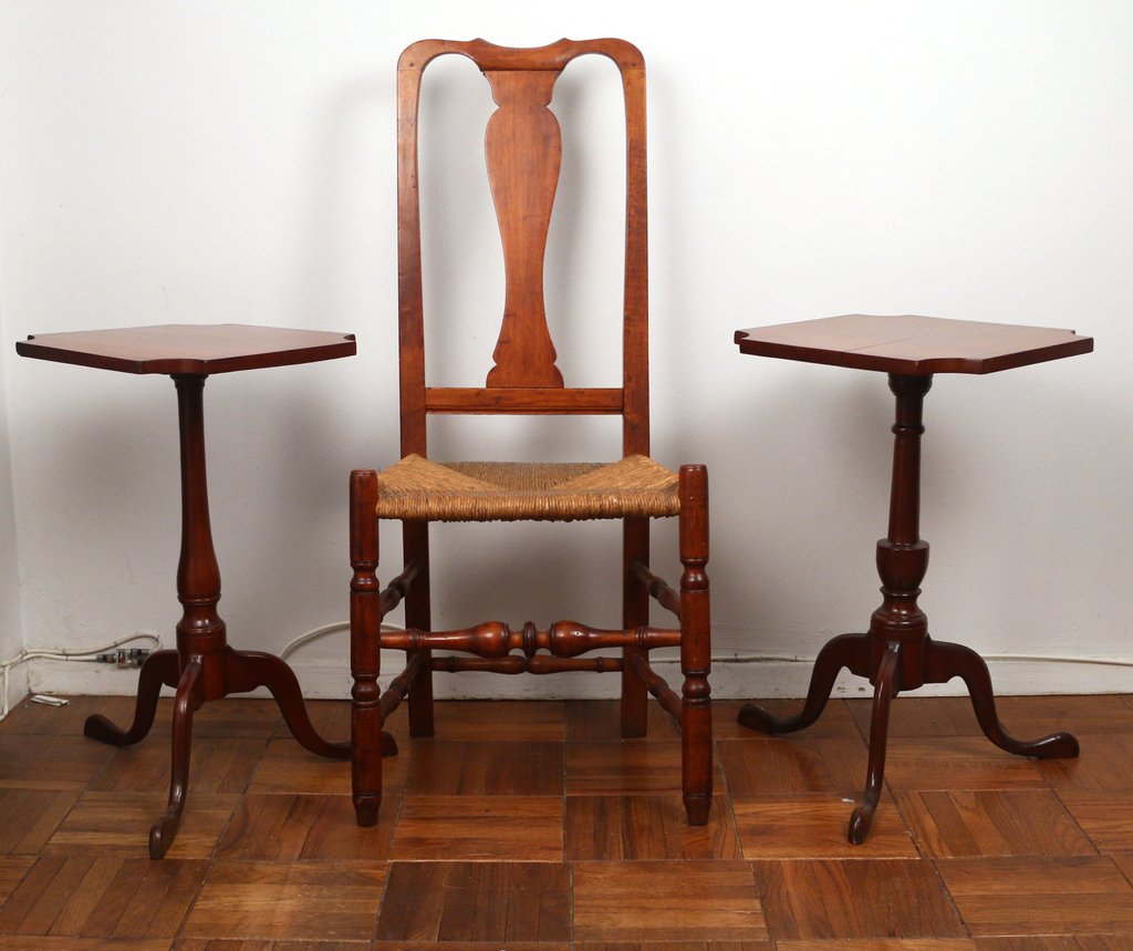 (3pc) EARLY 19TH C.  AMERICAN MAPLE FURNITURE (1 of 4)