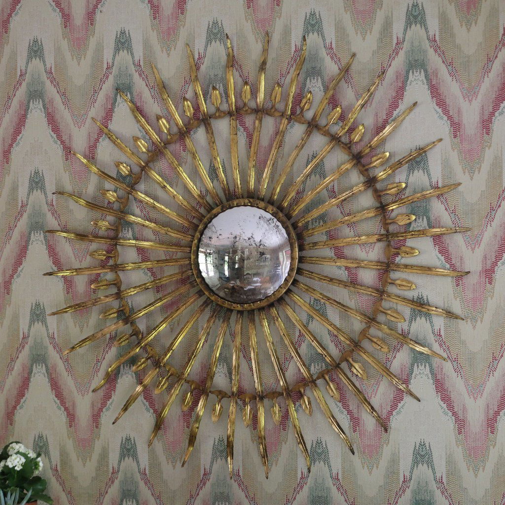 SUN-BURST WALL MIRROR (1 of 1)