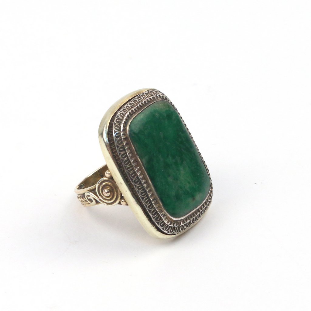 14K GOLD & JADE RING (1 of 1)