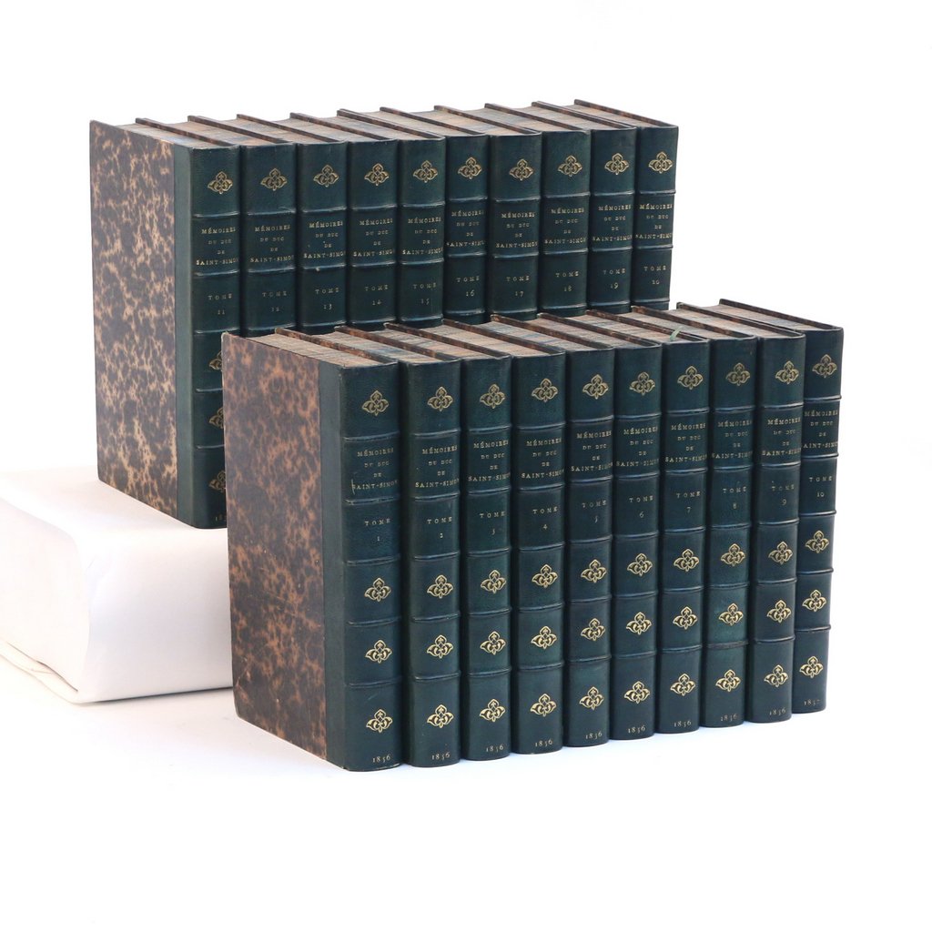 (20vols) de SAINT-SIMON, [LOUIS DE ROUVROY] (1 of 5)
