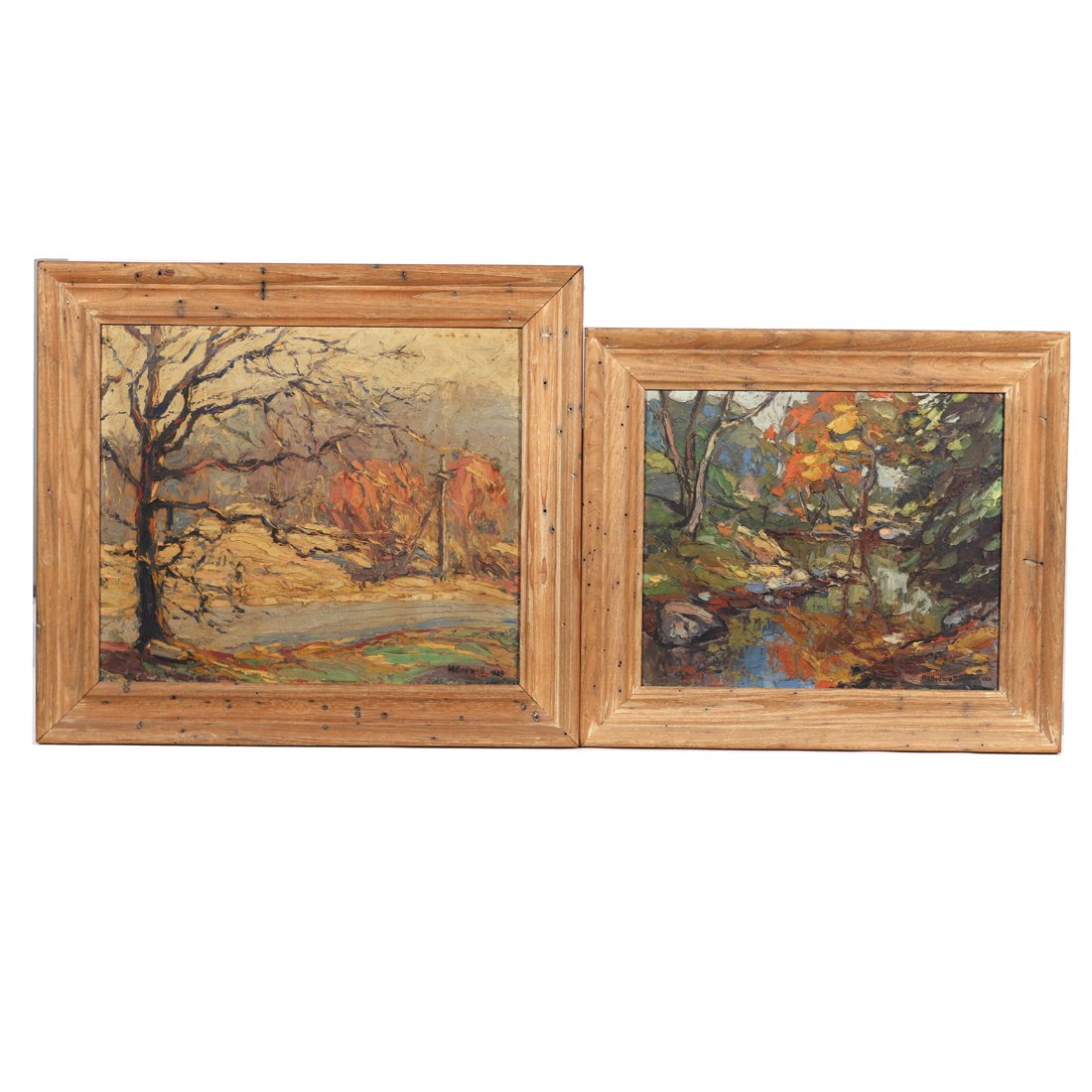 (2pc) ARTHUR BODWELL (American, 1890-1940) (1 of 6)