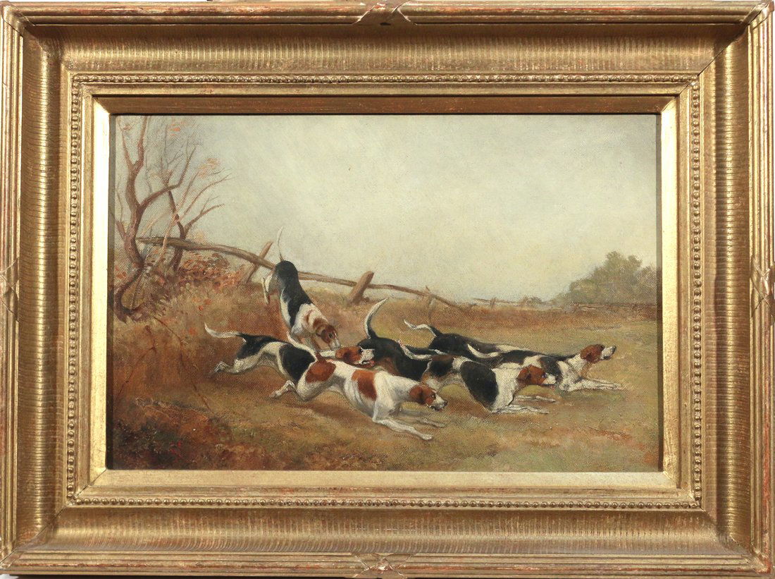 ENGLISH SCHOOL HUNTING SCENE (1 of 7)