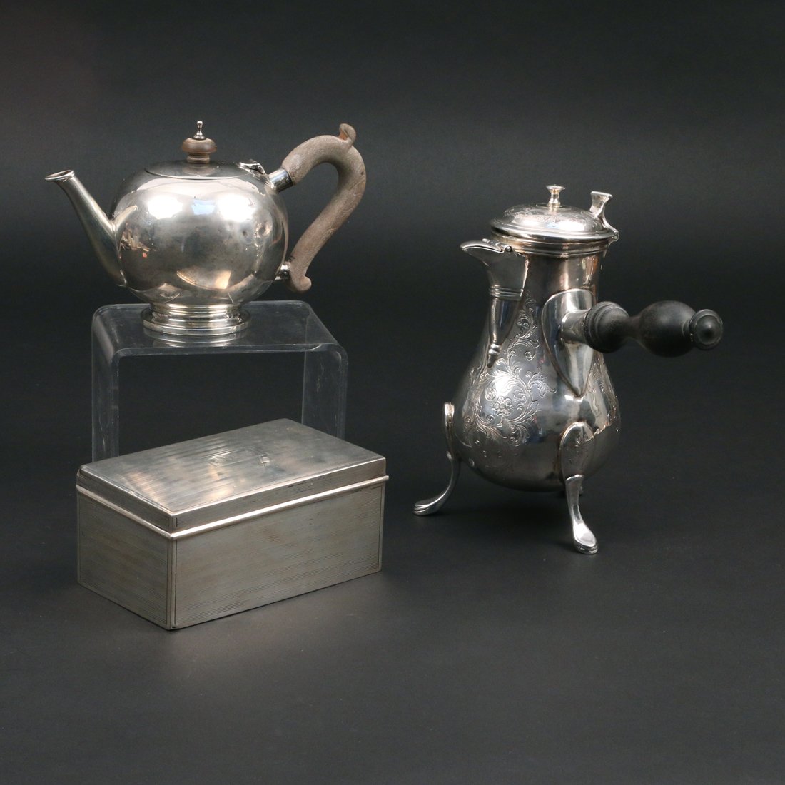 (3pc) SILVER & STERLING HOLLOWARE (1 of 6)