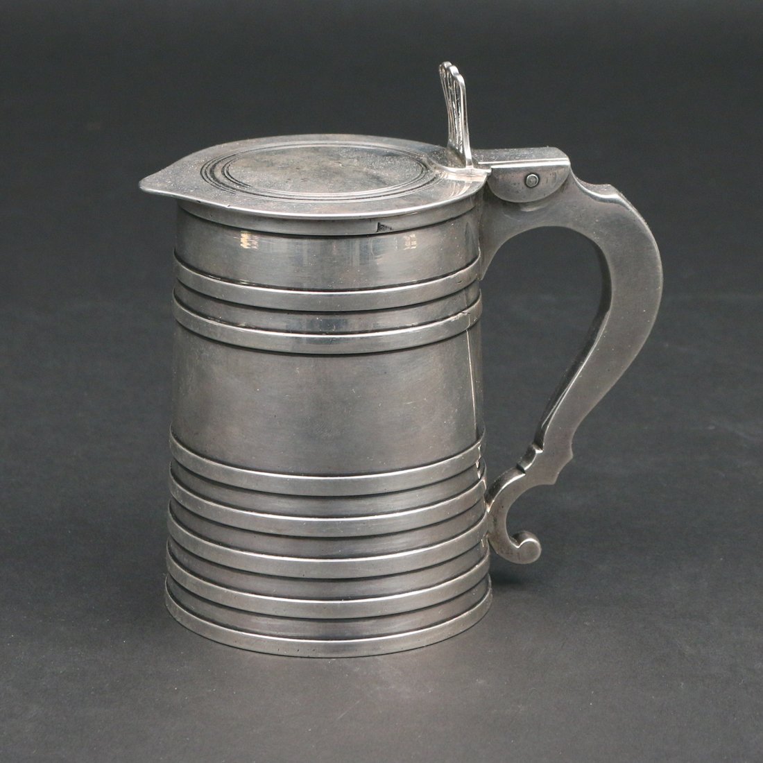 GEORGE III SILVER TANKARD BY WILLIAM BRAND (1 of 7)